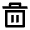 Delete Bin 5 Line Icon from Remix Line Set