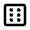 Dice 6 Line Icon from Remix Line Set