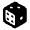 Dice Fill Icon from Remix Fill Set