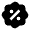 Discount Percent Fill Icon from Remix Fill Set