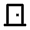 Door Closed Line Icon from Remix Line Set