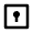 Door Lock Box Line Icon from Remix Line Set