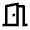 Door Open Line Icon from Remix Line Set
