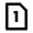Dual Sim 1 Line Icon from Remix Line Set