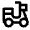 E Bike 2 Line Icon from Remix Line Set