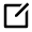 Edit Box Line Icon from Remix Line Set