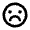 Emotion Unhappy Line Icon from Remix Line Set