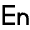 English Input Icon from Remix Line Set