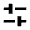 Equalizer 3 Fill Icon from Remix Fill Set