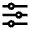 Equalizer Line Icon from Remix Line Set