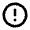 Error Warning Line Icon from Remix Line Set
