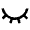 Eye Close Line Icon from Remix Line Set