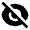 Eye Off Fill Icon from Remix Fill Set