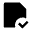 File Check Fill Icon from Remix Fill Set
