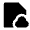 File Cloud Fill Icon from Remix Fill Set