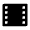 Film Fill Icon from Remix Fill Set