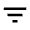 Filter 3 Line Icon from Remix Line Set