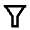 Filter Line Icon from Remix Line Set