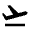 Flight Takeoff Line Icon from Remix Line Set