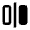 Flip Horizontal Fill Icon from Remix Fill Set