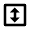 Flip Vertical 2 Line Icon from Remix Line Set