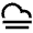 Foggy Line Icon from Remix Line Set