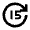 Forward 15 Line Icon from Remix Line Set