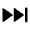 Forward End Mini Fill Icon from Remix Fill Set