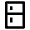 Fridge Line Icon from Remix Line Set