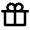Gift Line Icon from Remix Line Set
