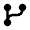 Git Branch Fill Icon from Remix Fill Set