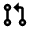 Git Pull Request Line Icon from Remix Line Set