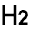 H 2 Icon from Remix Line Set