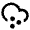 Hail Line Icon from Remix Line Set