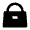 Handbag Fill Icon from Remix Fill Set