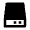 Hard Drive 3 Fill Icon from Remix Fill Set