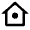 Home 7 Line Icon from Remix Line Set