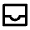 Inbox Line Icon from Remix Line Set