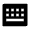 Keyboard Box Fill Icon from Remix Fill Set