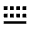 Keyboard Line Icon from Remix Line Set