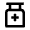 Medicine Bottle Line Icon from Remix Line Set