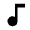 Music Fill Icon from Remix Fill Set
