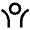 Open Arm Line Icon from Remix Line Set