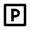 Parking Box Line Icon from Remix Line Set