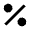Percent Fill Icon from Remix Fill Set