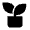 Plant Fill Icon from Remix Fill Set