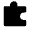 Puzzle 2 Fill Icon from Remix Fill Set