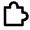 Puzzle Line Icon from Remix Line Set