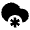 Snowy Fill Icon from Remix Fill Set