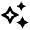 Sparkling 2 Line Icon from Remix Line Set